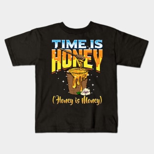 Funny Honey Beekeeper Gift Kids T-Shirt